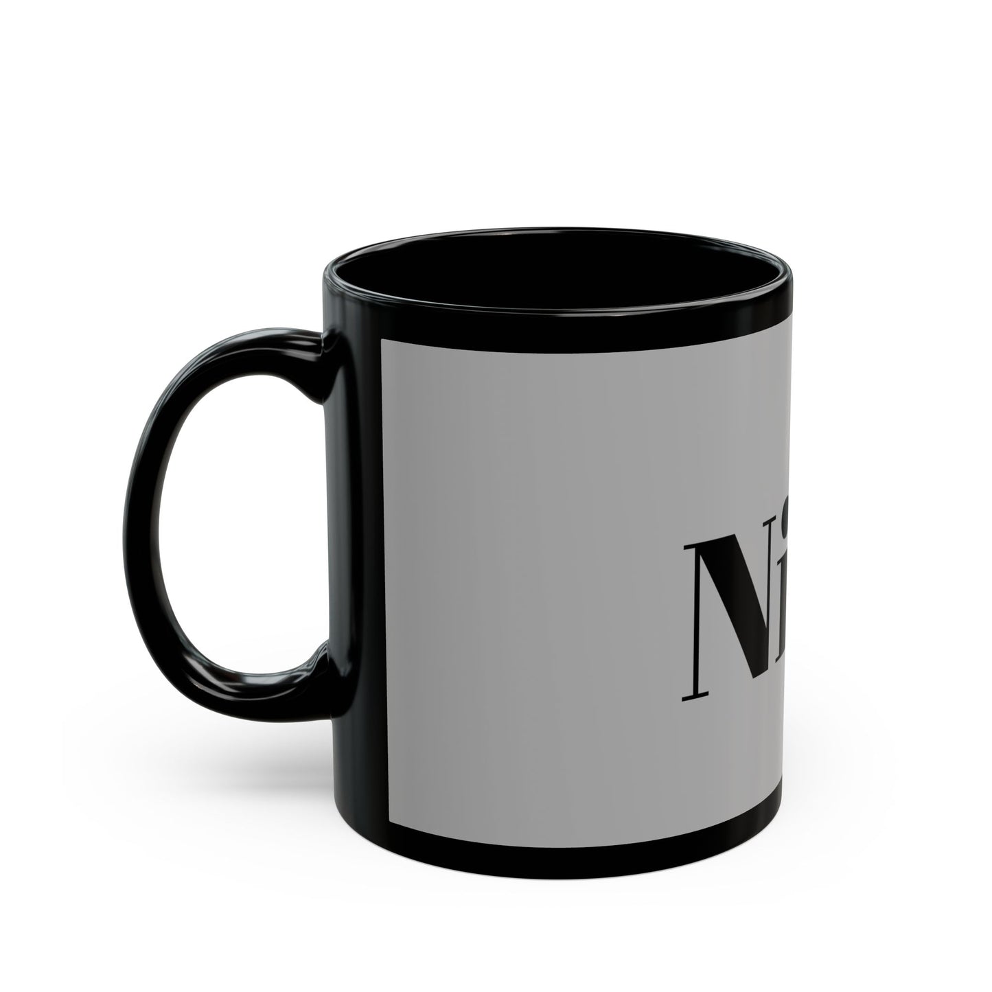 Personalized Niha Black Coffee Mug - Perfect Gift for Coffee Lovers