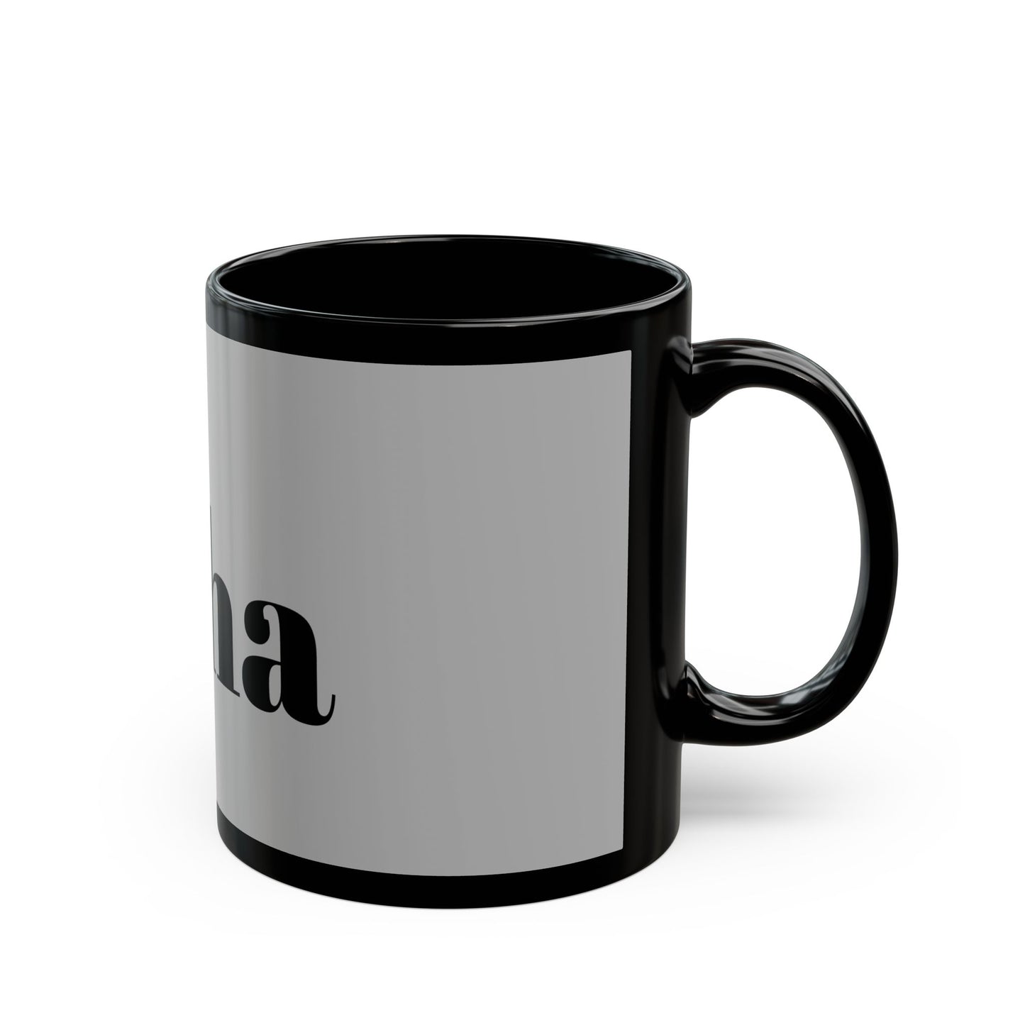 Personalized Niha Black Coffee Mug - Perfect Gift for Coffee Lovers